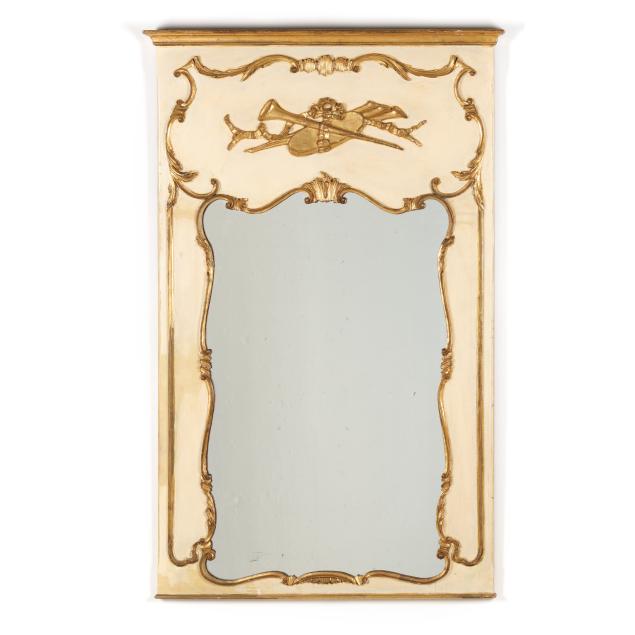 italian-carved-giltwood-trumeau-mirror