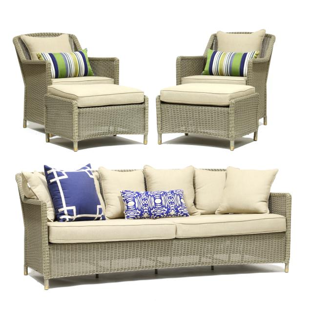 richard-frinier-for-brown-jordan-five-piece-patio-set