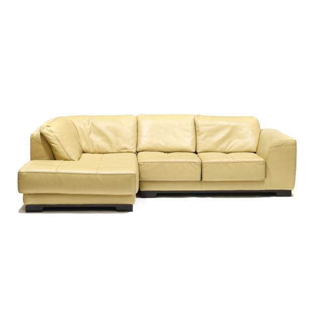 roche-bobois-guarana-leather-sectional-sofa