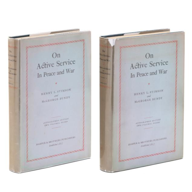 limited-autographed-edition-of-i-on-active-service-in-peace-and-war-i