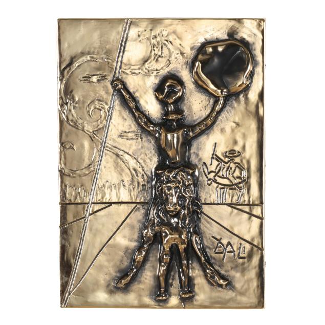 salvador-dali-spanish-1904-1989-i-don-quixote-bas-relief-gold-i
