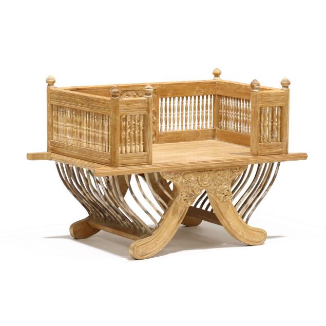 a-thai-carved-teak-elephant-chair