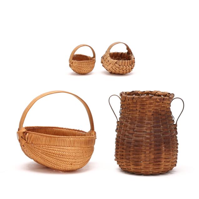 four-vintage-miniature-splint-oak-baskets-including-mary-prater-tn-b-1928