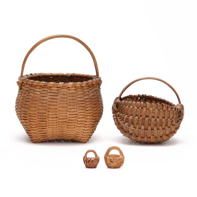 a-collection-of-southern-miniature-baskets-virginia-interest