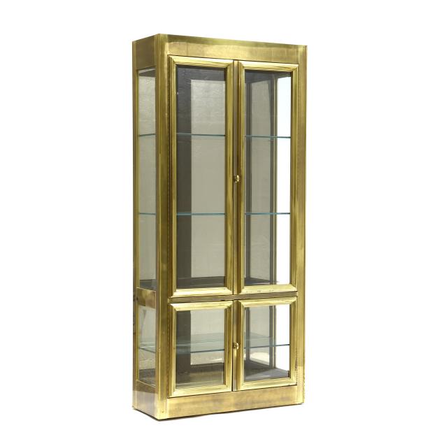 vintage-drexel-heritage-brass-lighted-cabinet