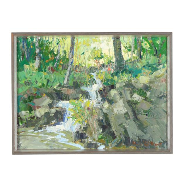 david-a-williams-american-b-1969-i-woodland-creek-i