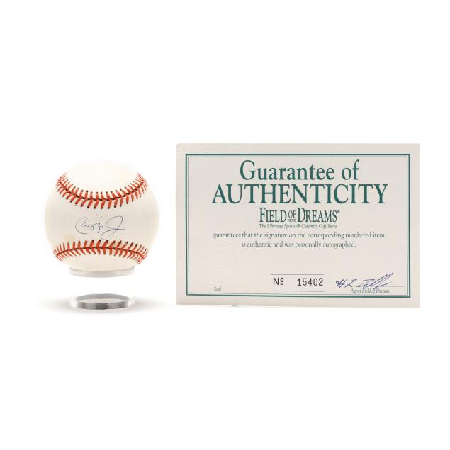 cal-ripken-jr-signed-baseball-with-guarantee-of-authenticity