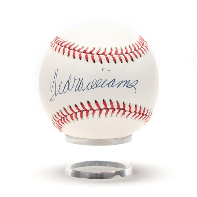 ted-williams-signed-baseball