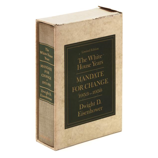 a-signed-limited-edition-of-eisenhower-s-i-mandate-for-change-i