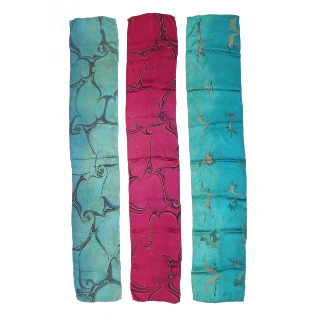 laura-sims-nc-d-2014-three-marbled-silk-scarves