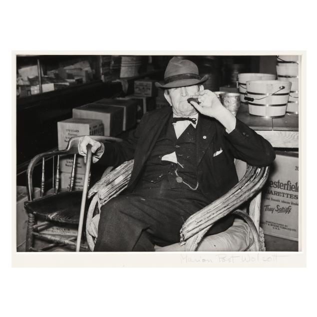 marion-post-wolcott-american-1910-1990-i-mr-r-b-whitley-visiting-his-general-store-wendell-north-carolina-i