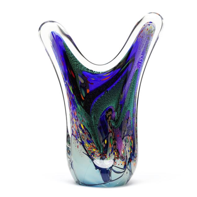 rollin-karg-american-b-1944-art-glass-sculpture