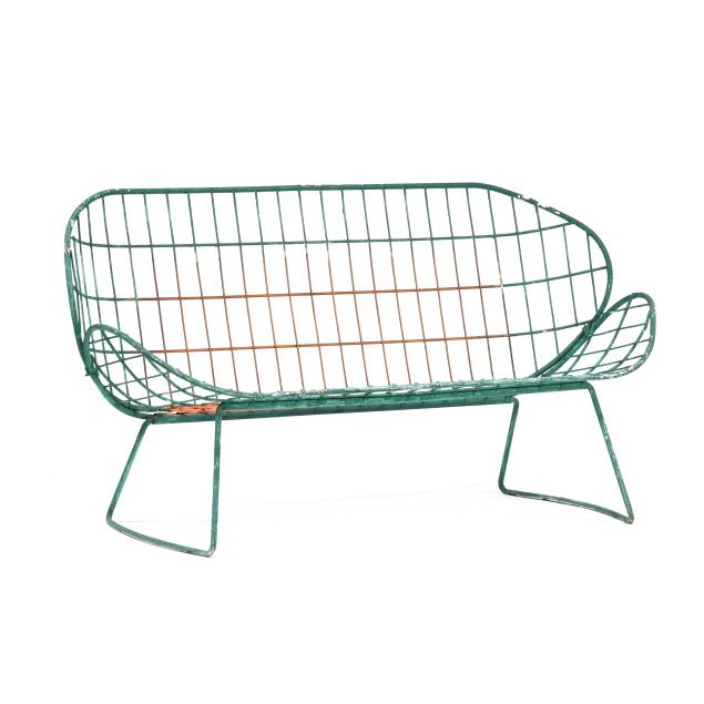 homecrest-mid-century-iron-garden-bench