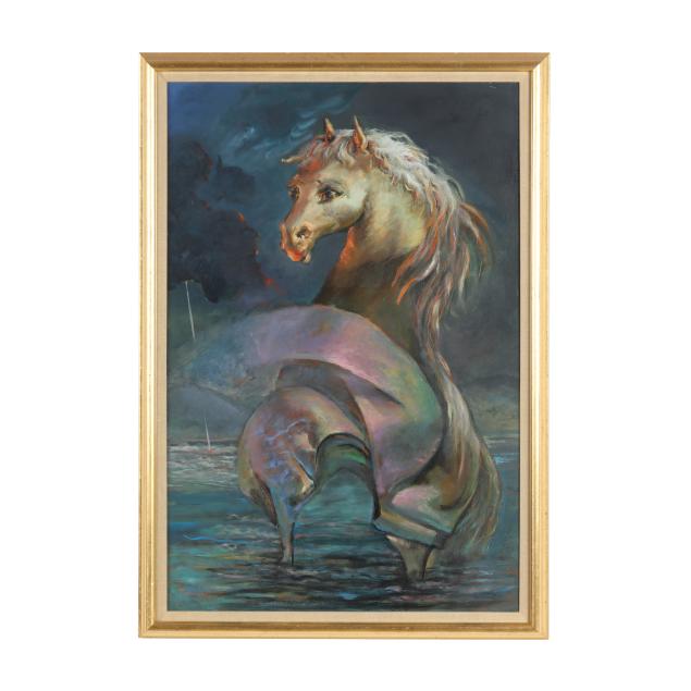 gerard-tempest-american-1918-2009-nocturnal-scene-with-horse
