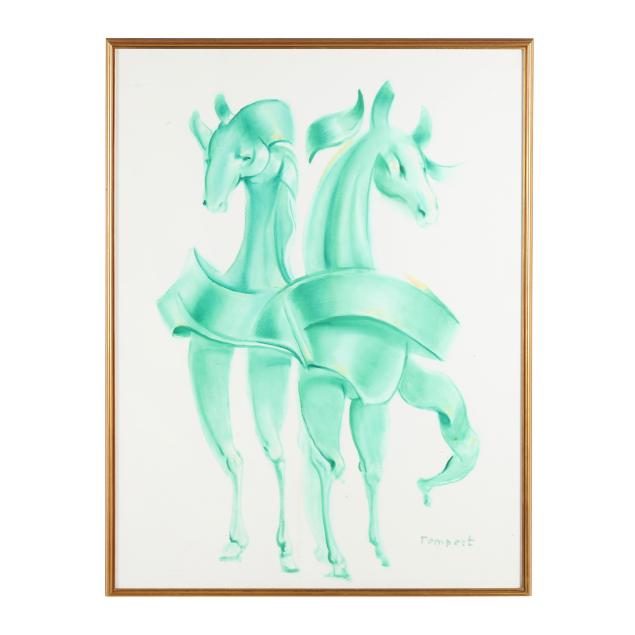 gerard-tempest-american-1918-2009-green-horses