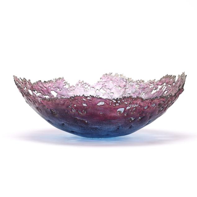 contemporary-japanese-studio-glass-bowl-signed