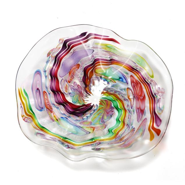 attributed-james-nowak-american-b-1956-large-tidepool-glass-bowl