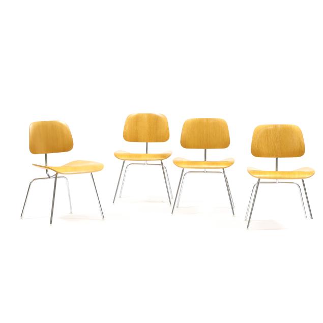 charles-and-ray-eames-four-i-dcm-chairs-i