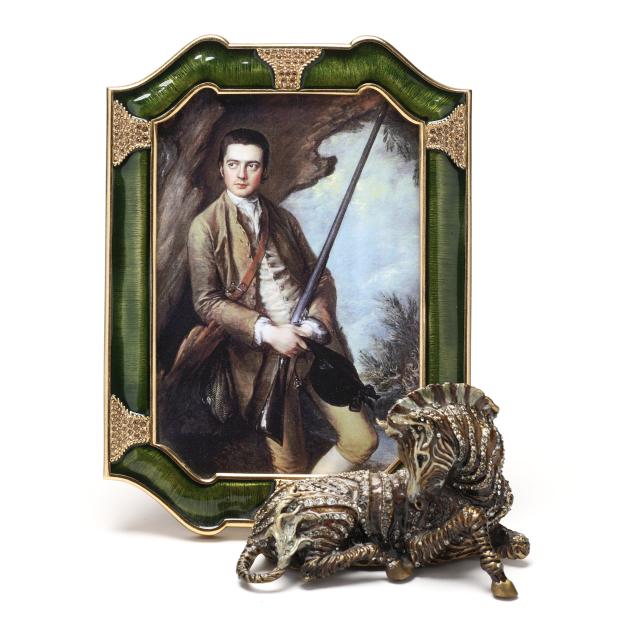 jay-strongwater-enamel-and-bejeweled-zebra-picture-frame