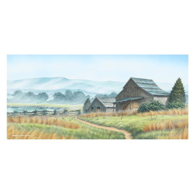 robert-c-flowers-jr-american-hillside-landscape-with-barns