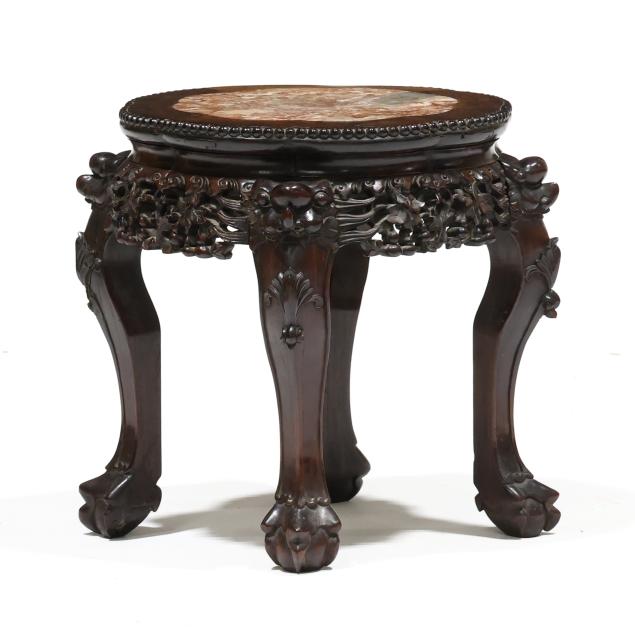 a-chinese-carved-hardwood-marble-top-low-stand