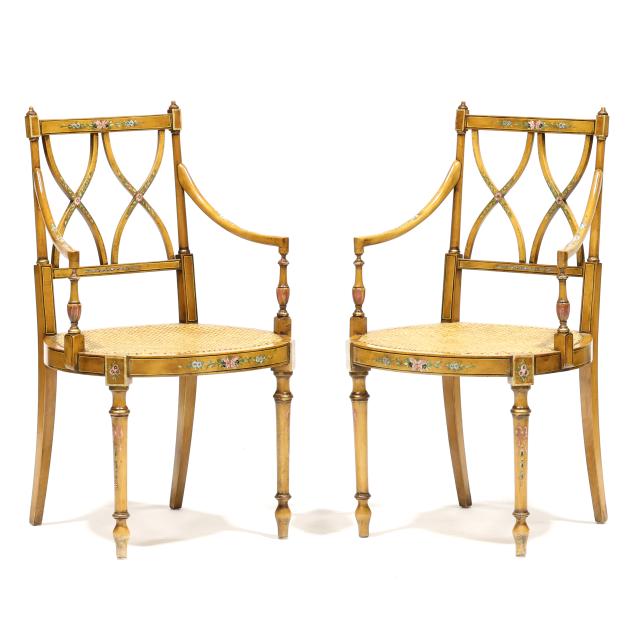 pair-of-adam-style-painted-beech-armchairs