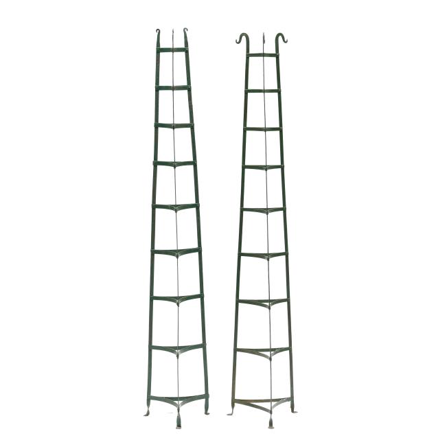 near-pair-of-antique-french-iron-pot-racks