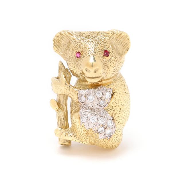 gold-and-gem-set-koala-motif-brooch