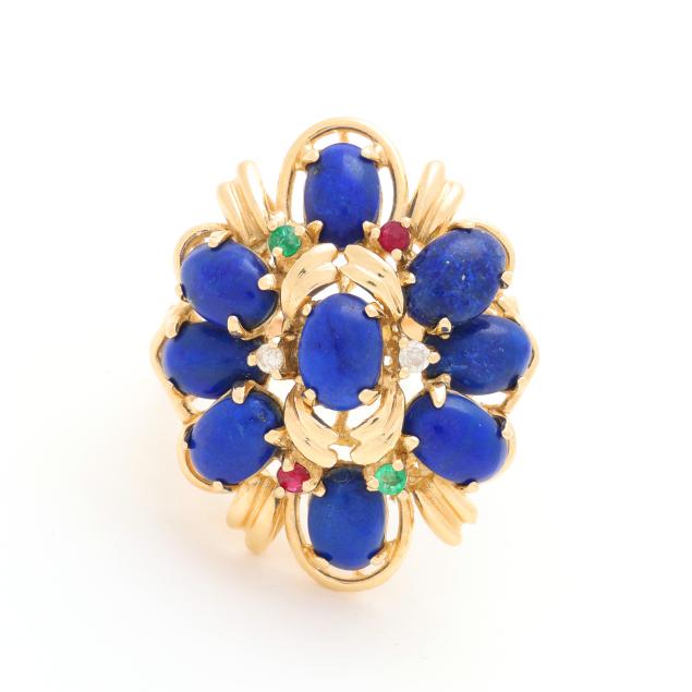 gold-lapis-lazuli-and-gem-set-ring