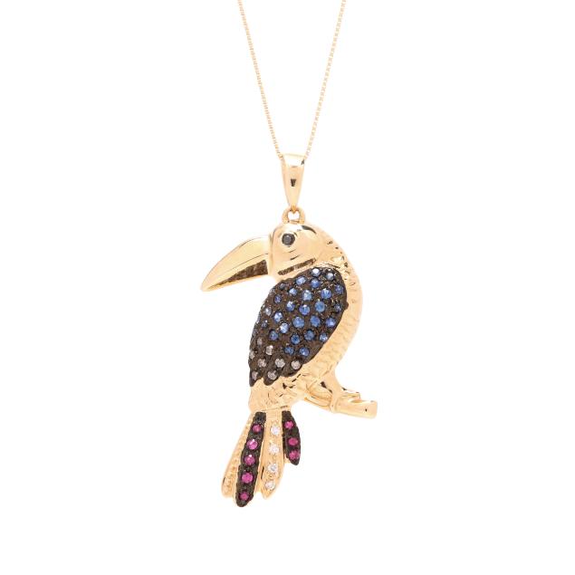 gold-and-gem-set-toucan-pendant-necklace