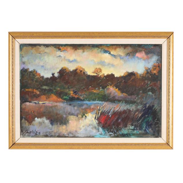 balazs-szabo-hungary-nc-b-1943-i-autumn-pond-ii-i