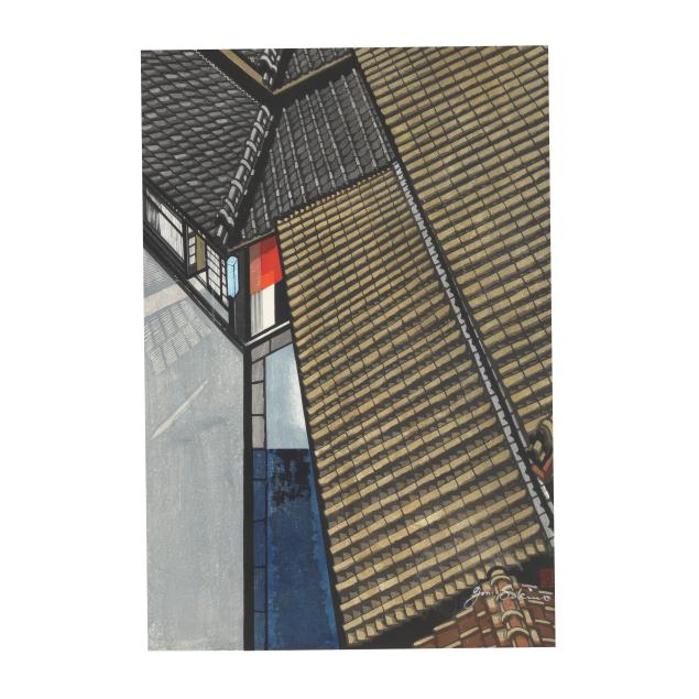 sekino-jun-ichiro-japanese-1914-1988-i-kyoto-at-twilight-i