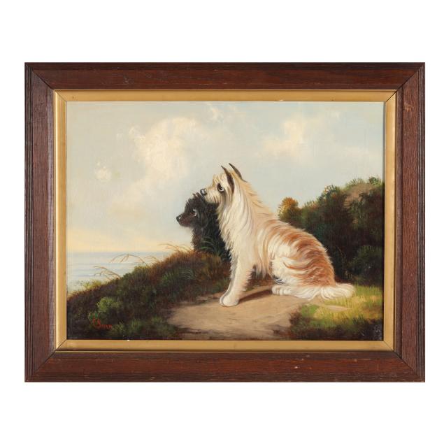 after-edward-armfield-english-1817-1896-terriers-in-a-landscape