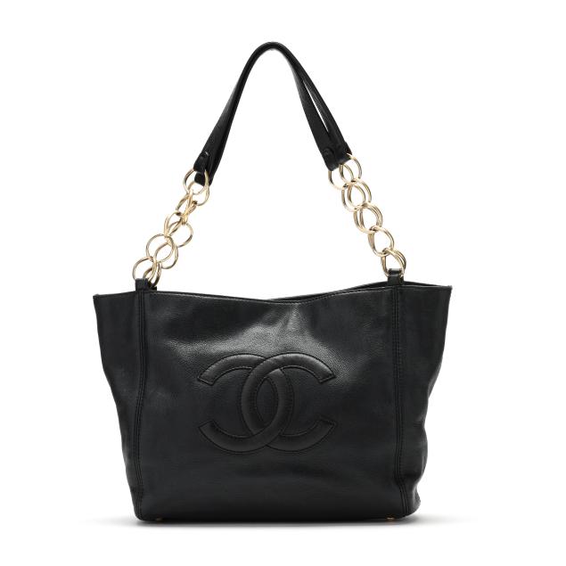 black-leather-cc-ring-tote-chanel