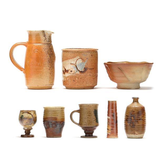cynthia-bringle-penland-nc-b-1939-assembled-ceramic-tableware-set