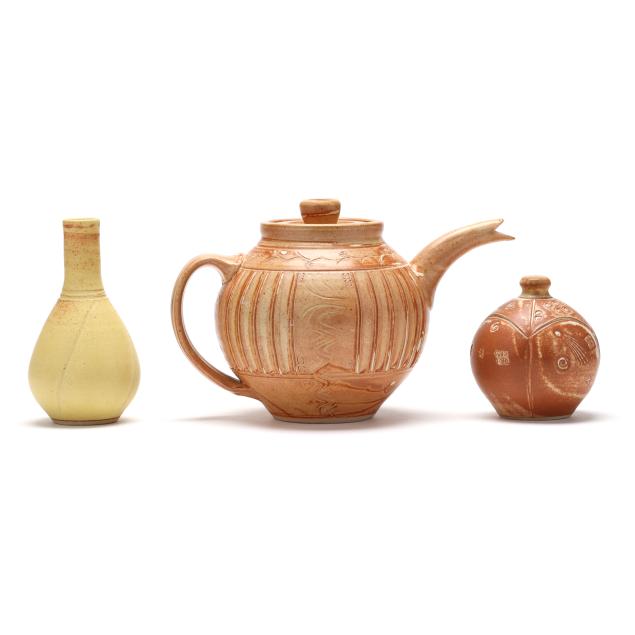meredith-lewis-seagrove-nc-three-pieces-of-whynot-pottery
