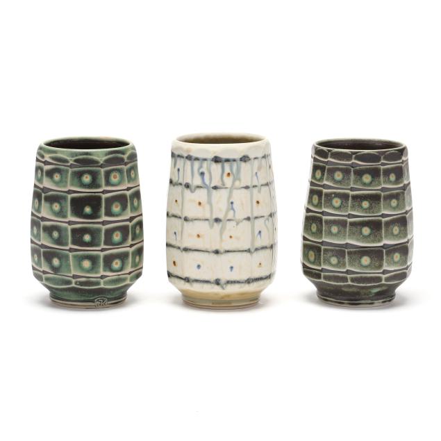 jeff-kleckner-american-d-2020-three-porcelain-cups