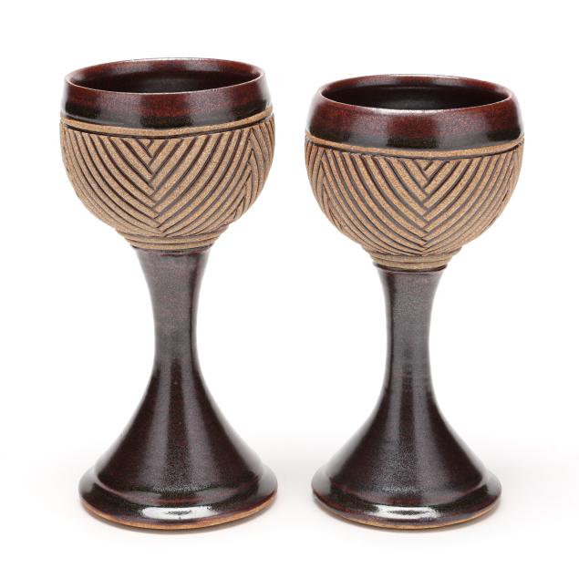 david-macdonald-american-b-1945-two-ceramic-goblets