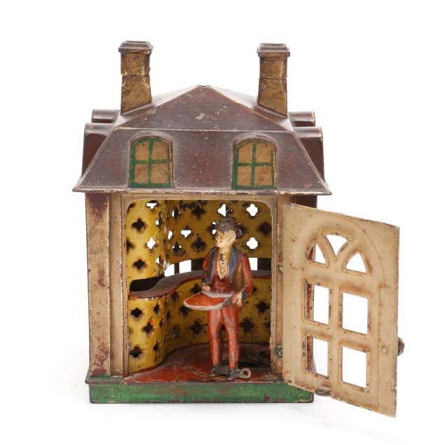 j-e-stevens-ct-1843-1950-cast-iron-mechanical-novelty-bank