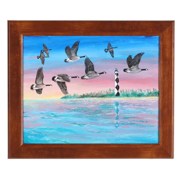 duane-raver-jr-nc-1927-2022-geese-at-cape-lookout