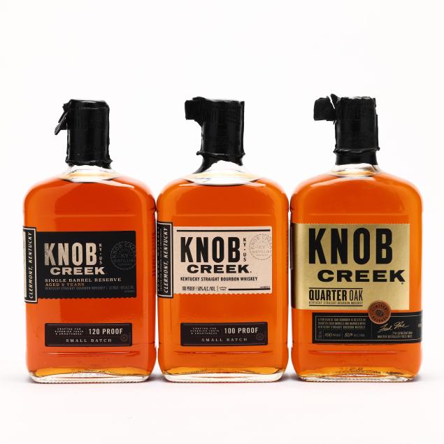 knob-creek-bourbon-whiskey-trio