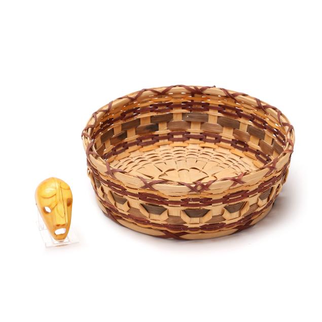 two-qualla-arts-crafts-cherokee-works-faye-junaluska-and-davis-welch