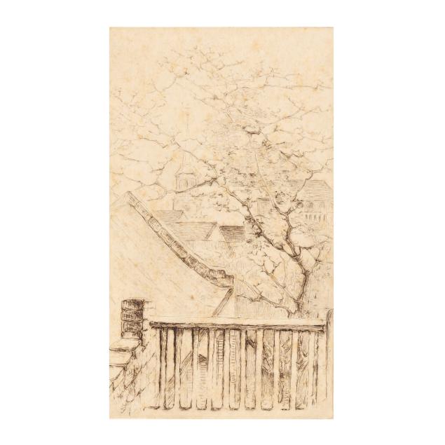 alice-ravenel-huger-smith-sc-1876-1958-i-the-studio-balcony-i