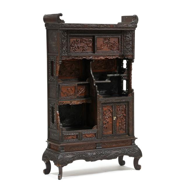 a-japanese-carved-wood-and-lacquer-cabinet