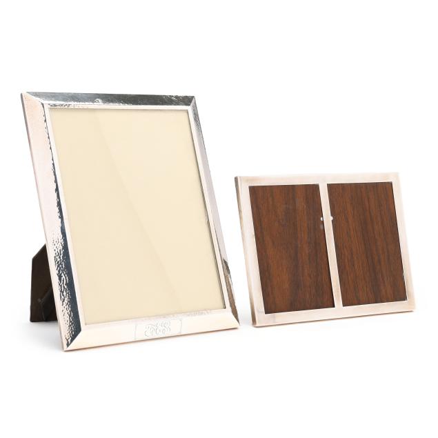 two-sterling-silver-picture-frames