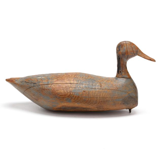 ike-o-neal-nc-1865-1954-rare-hen-roothead-pintail