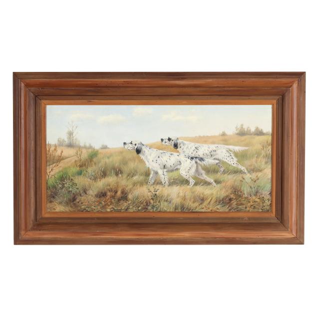 boris-riab-russian-french-1898-1975-english-setters-on-point