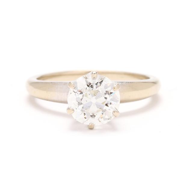 white-gold-and-1-65-carat-old-european-cut-diamond-solitaire-ring