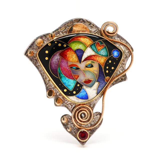 gold-silver-cloisonne-and-gem-set-i-seven-stars-i-pendant-brooch-alexa-and-peter-smarsh