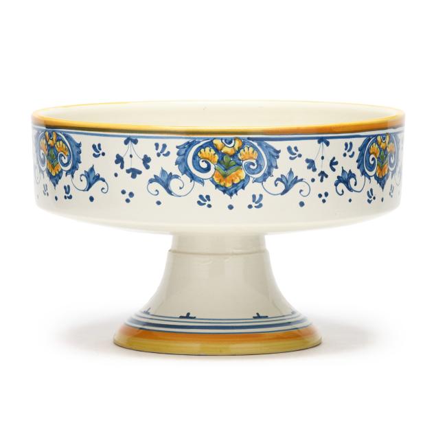 large-vintage-faience-footed-centerpiece-bowl
